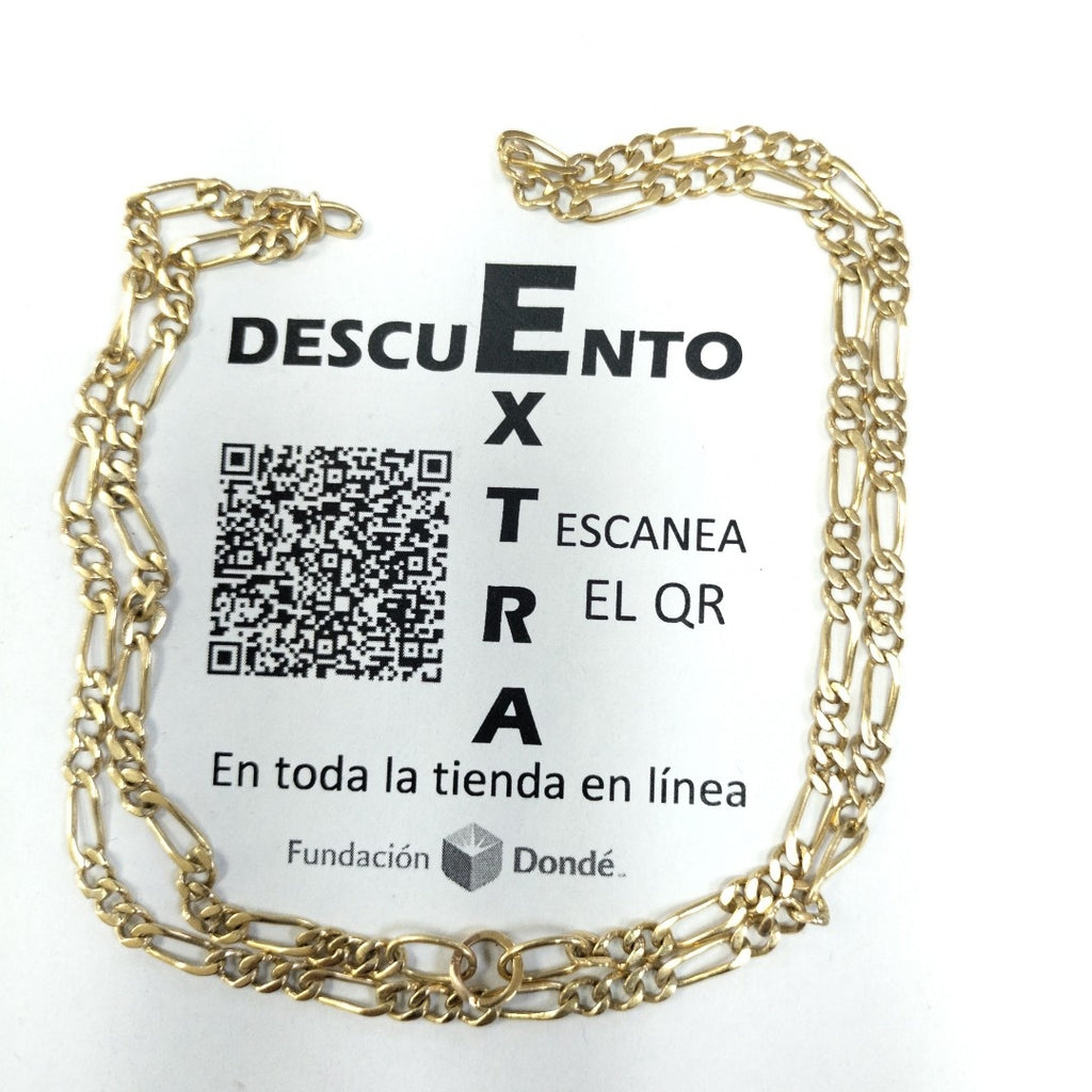 CADENA ORO 8 K 15.9 GRMS (SEMINUEVO)