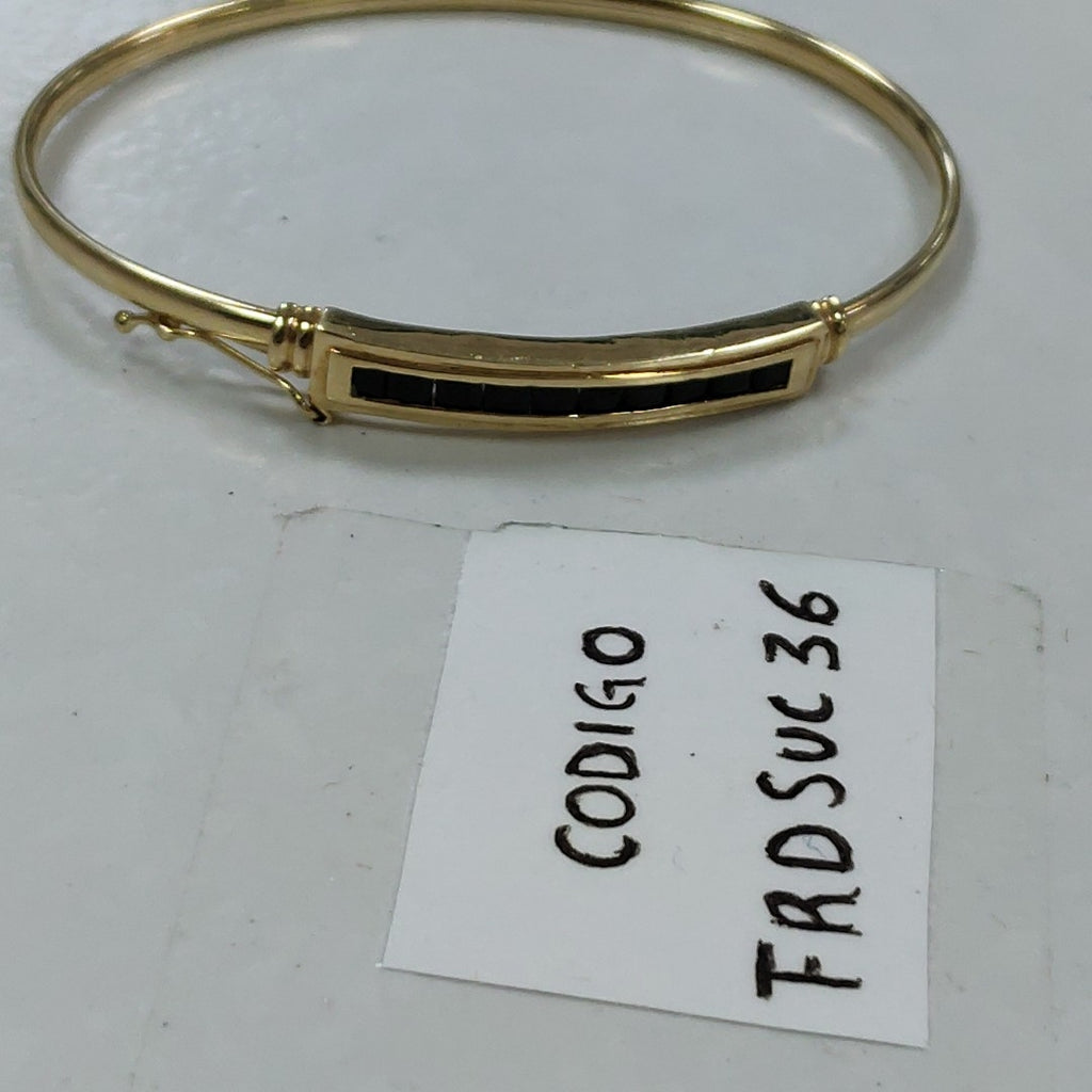 PULSERA RIGIDA ORO 14 K 7 GRMS (SEMINUEVO)