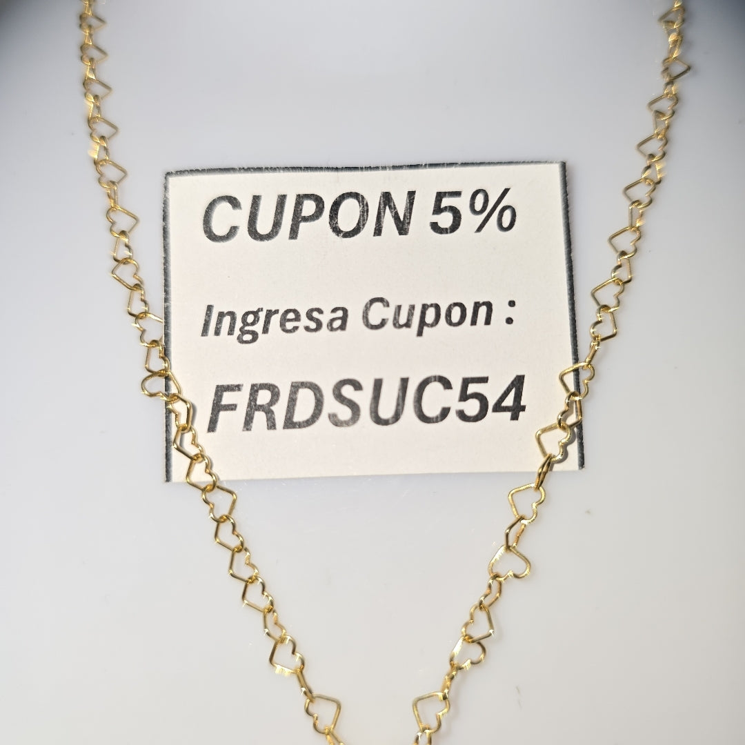 COLLAR ORO 14 K 9.1 GRMS (SEMINUEVO)