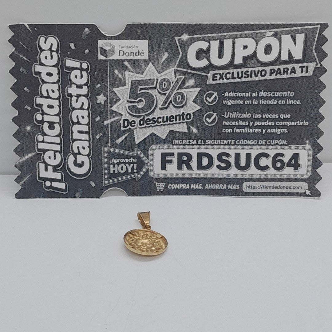 DIJE ORO 14 K 0,90 GRMS (SEMINUEVO)