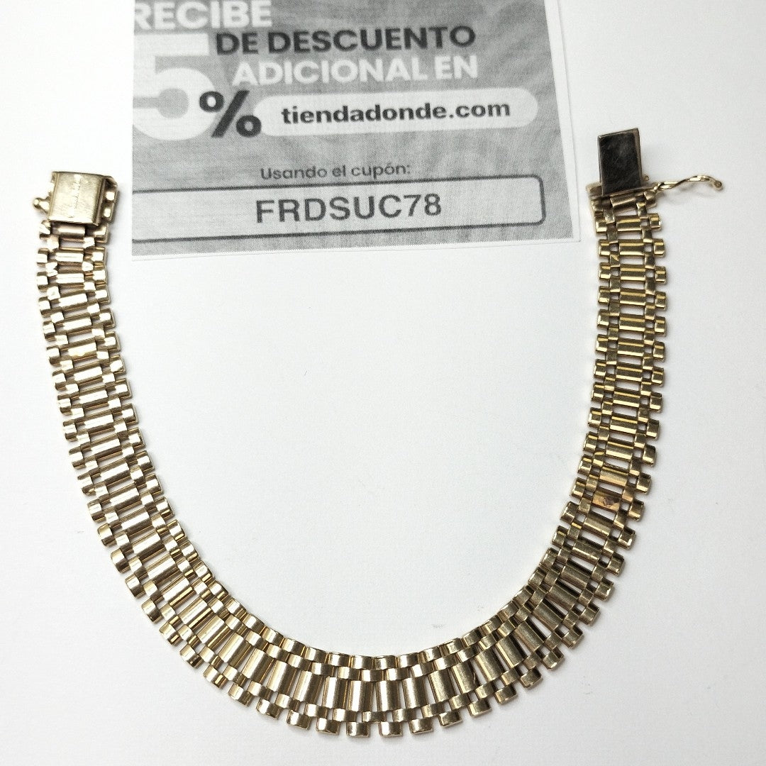 PULSERA ORO 14 K 16.2 GRMS (SEMINUEVO)