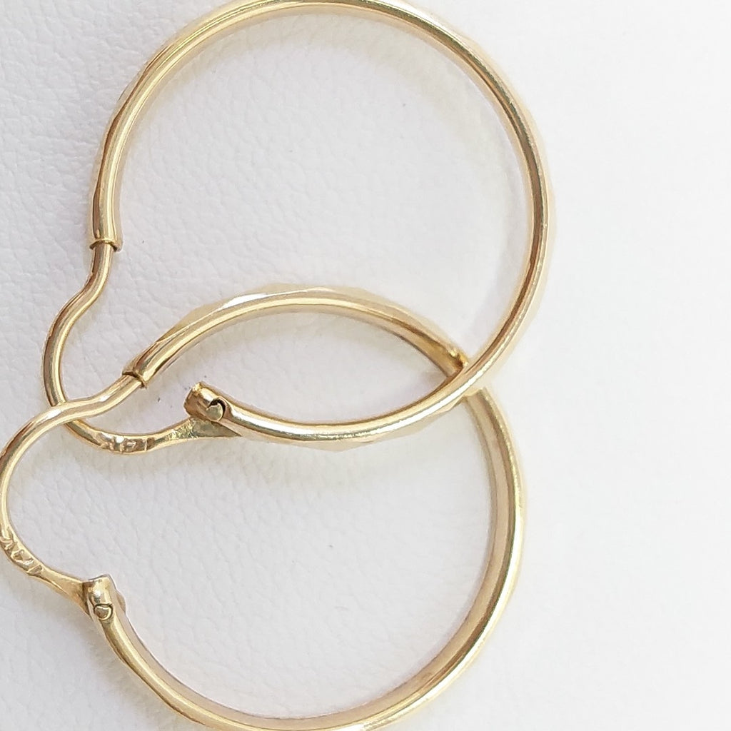 ARRACADAS PAR ORO 14 K 2.3 GRMS (SEMINUEVO)