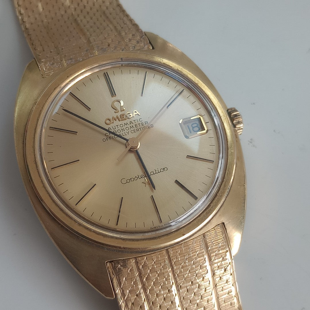 RELOJ CAJA Y PULSO ORO ORO 18 K 107.3 GRMS (SEMINUEVO)