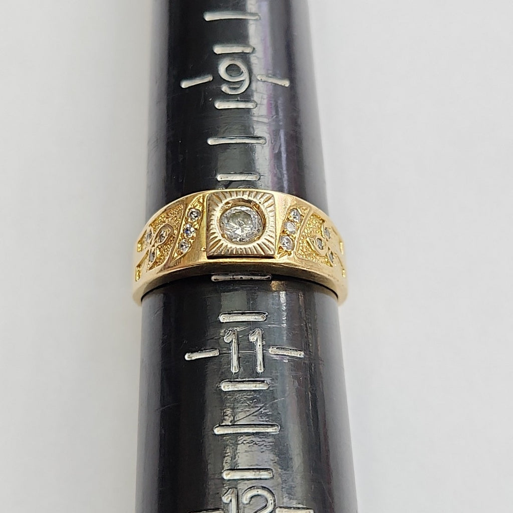 ANILLO ORO 14 K 6,00 GRMS (SEMINUEVO)