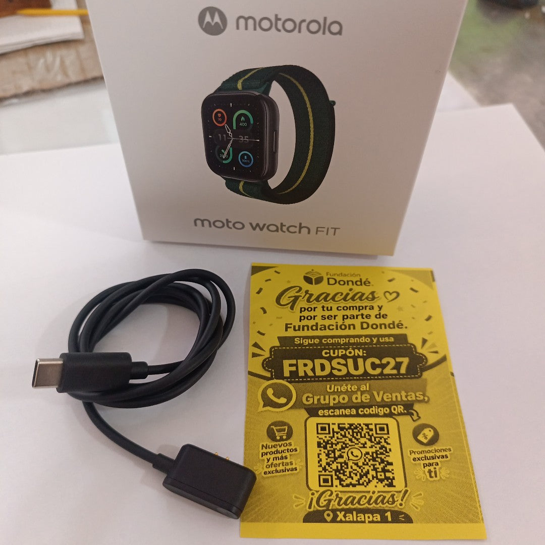 SMARTWATCH MOTOROLA MOTO WATCH FIT 49 MM BLUETOOTH (SEMINUEVO)