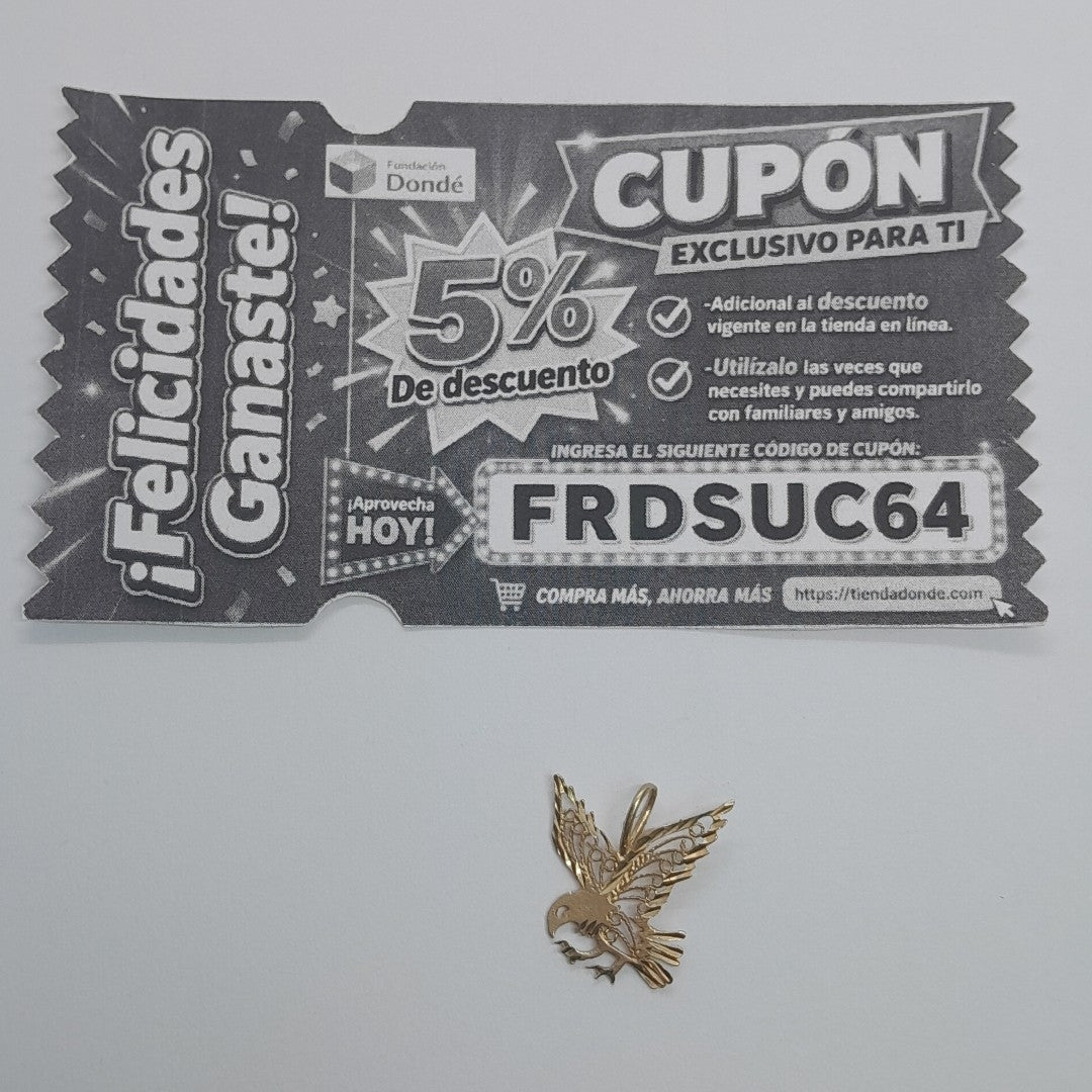 DIJE ORO 14 K 1.1 GRMS (SEMINUEVO)