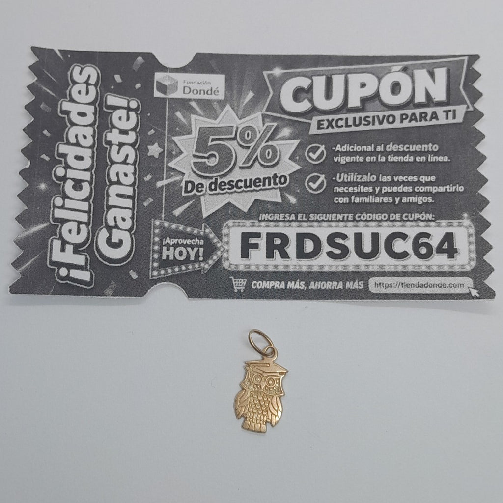 DIJE ORO 14 K 1,50 GRMS (SEMINUEVO)
