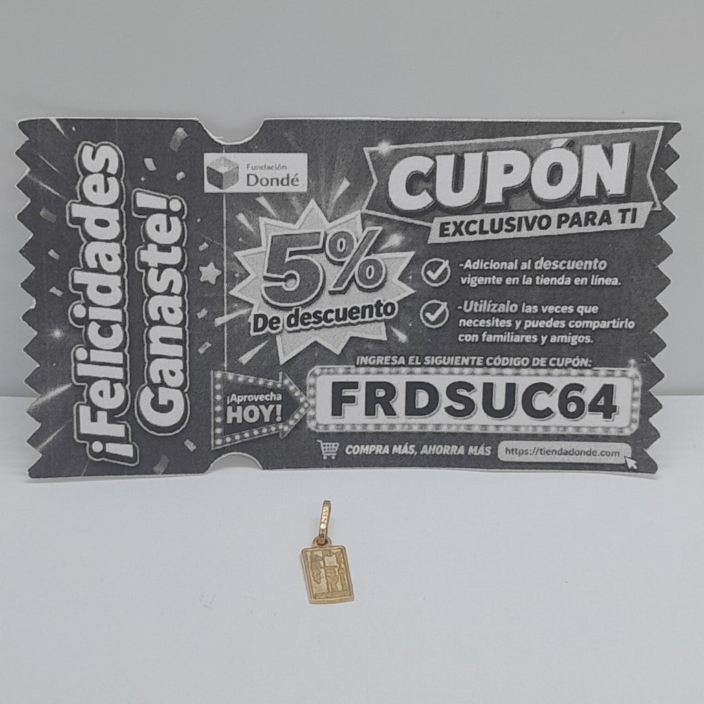 DIJE ORO 14 K 0,70 GRMS (SEMINUEVO)