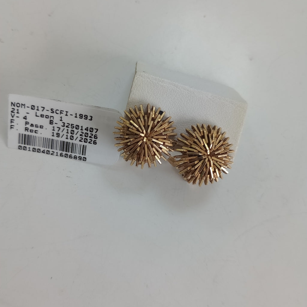 ARETES PAR ORO 18 K 8 GRMS (SEMINUEVO)