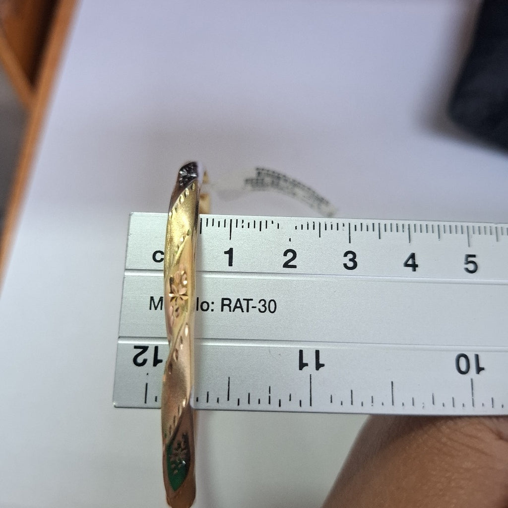 PULSERA RIGIDA ORO 14 K 4,50 GRMS (SEMINUEVO)