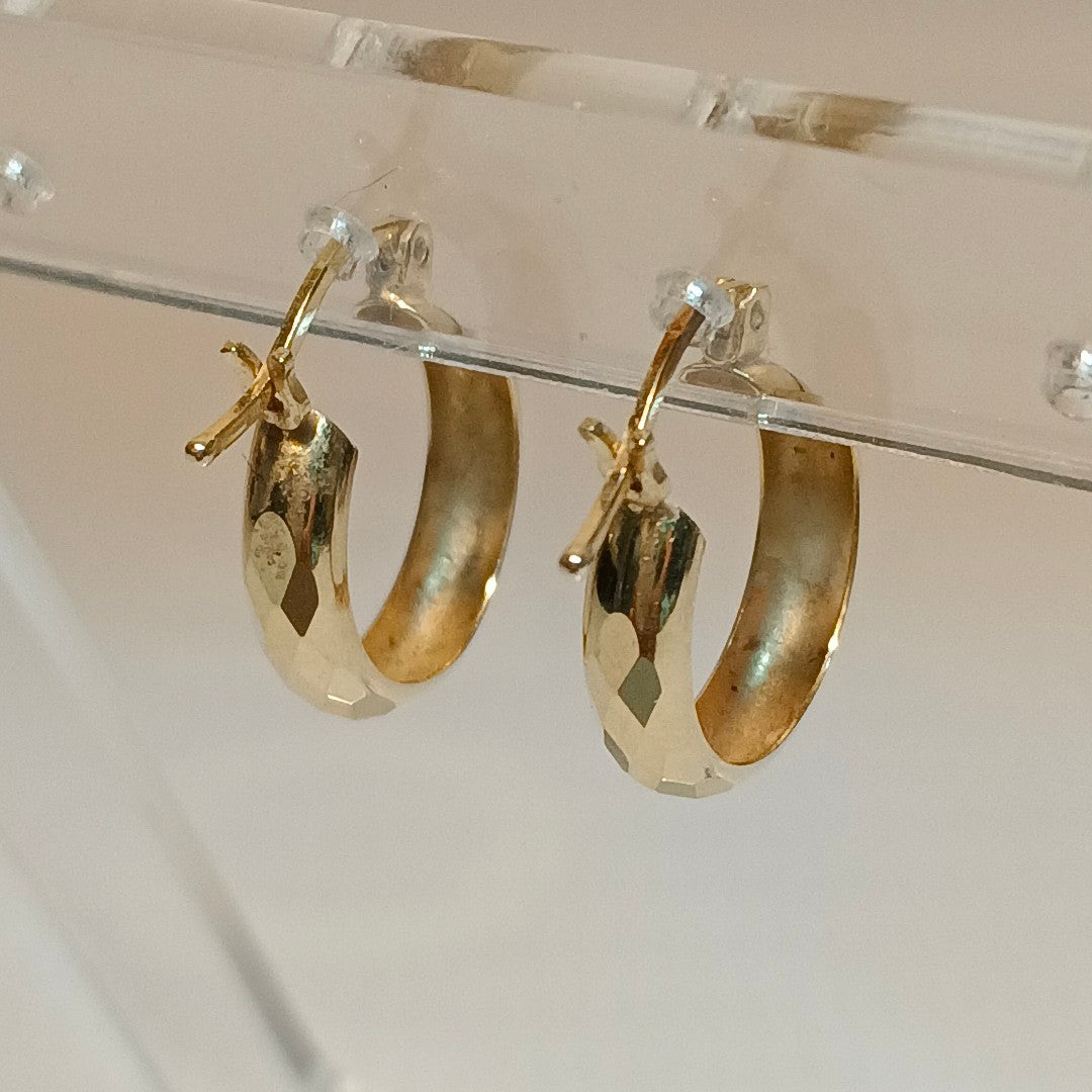 ARRACADAS PAR ORO 10 K 1,40 GRMS (SEMINUEVO)