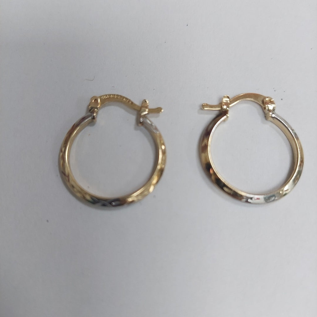 ARRACADAS PAR ORO 10 K 1.6 GRMS (SEMINUEVO)