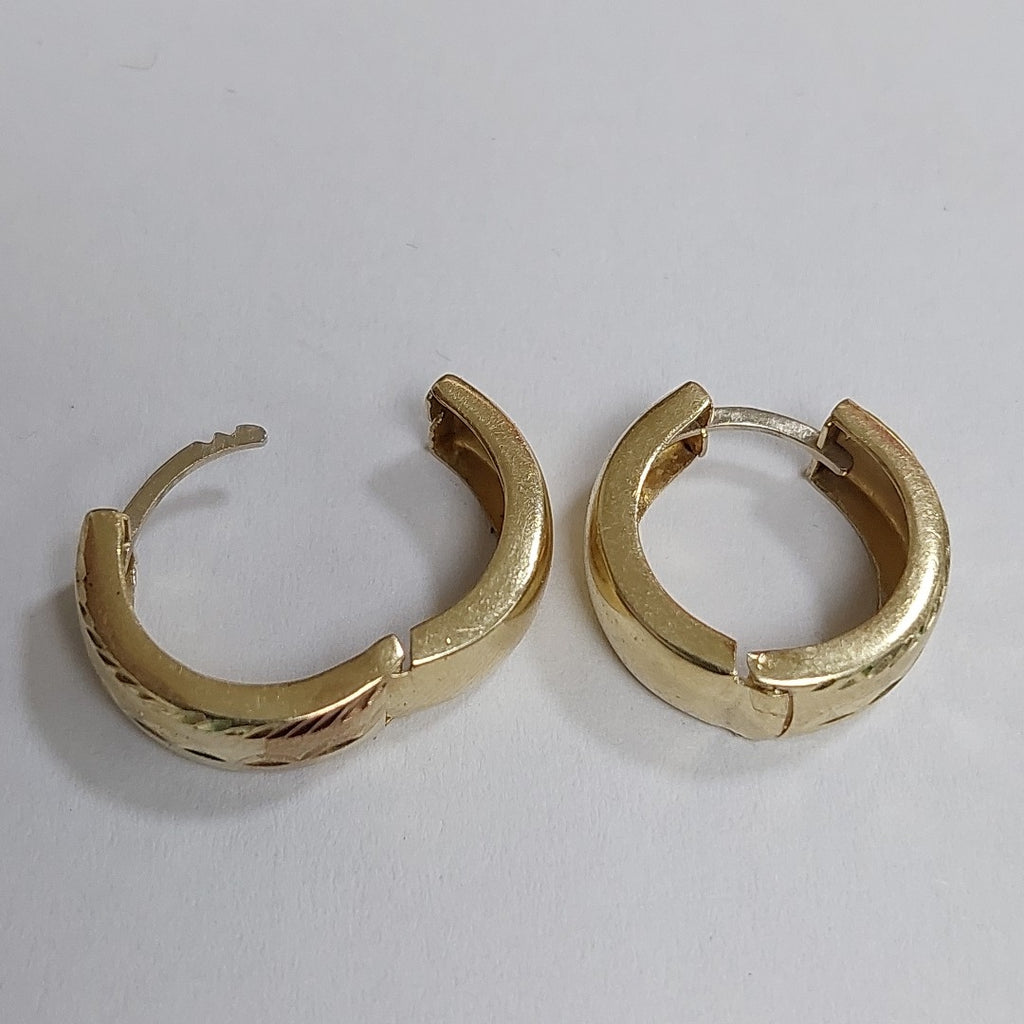 ARRACADAS PAR ORO 14 K 3 GRMS (SEMINUEVO)