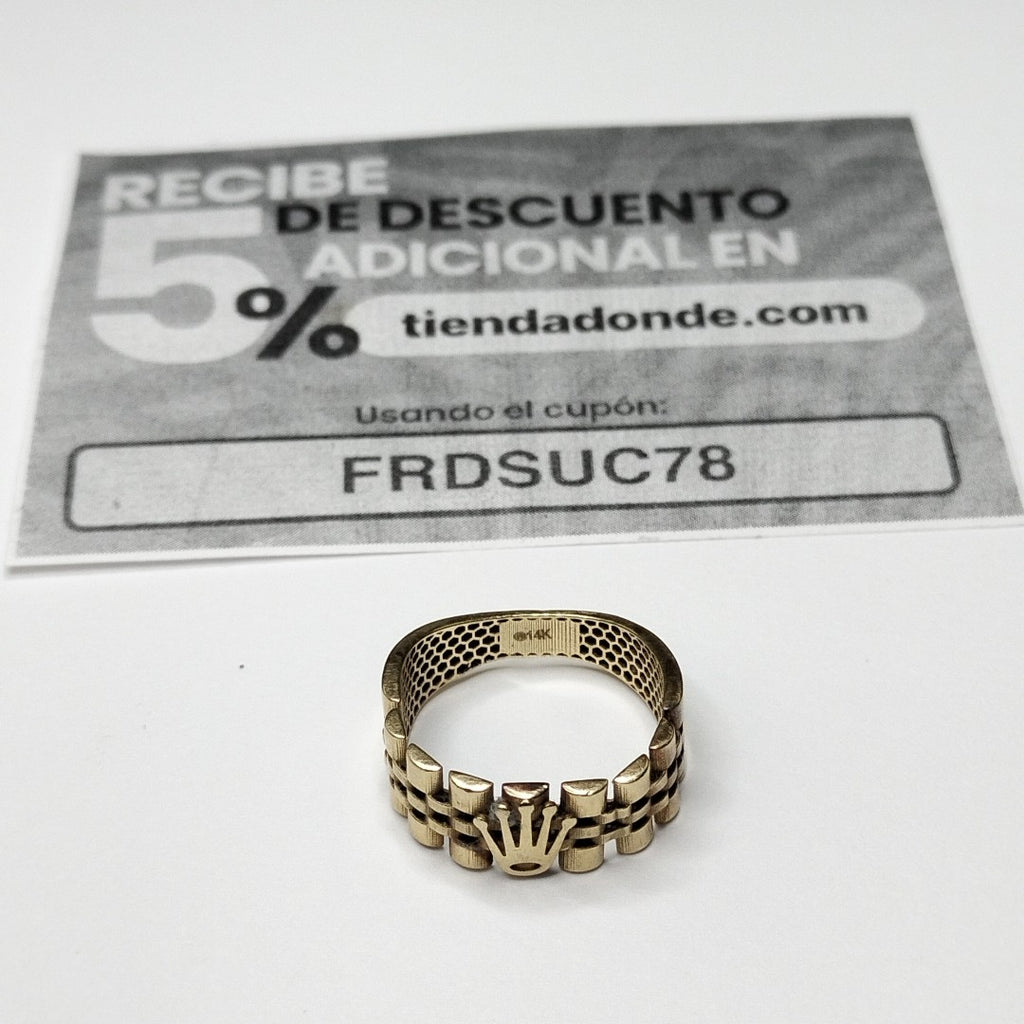 ARGOLLA ORO 14 K 2.4 GRMS (SEMINUEVO)