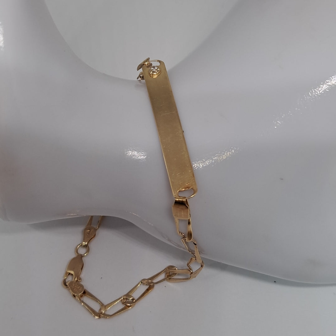 ESCLAVA ORO 14 K 4.2 GRMS (SEMINUEVO)