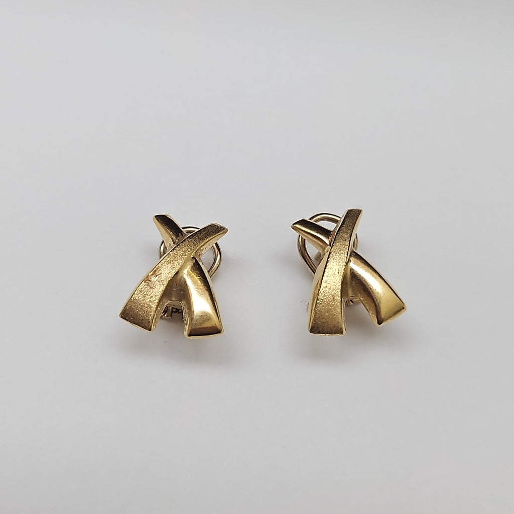 ARETES PAR ORO 14 K 3,90 GRMS (SEMINUEVO)