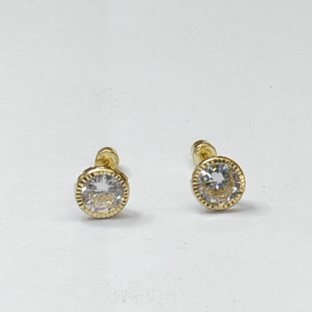 BROQUELES PAR ORO 14 K 0.9 GRMS (SEMINUEVO)