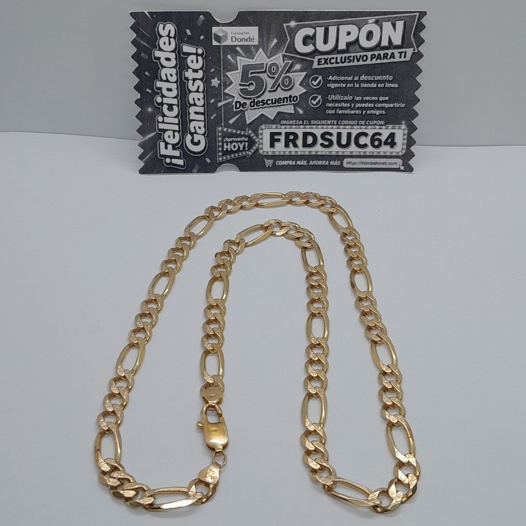 CADENA ORO 14 K 36.7 GRMS (SEMINUEVO)