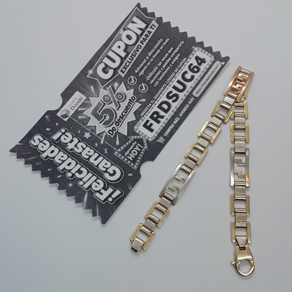PULSERA ORO 14 K 15,30 GRMS (SEMINUEVO)