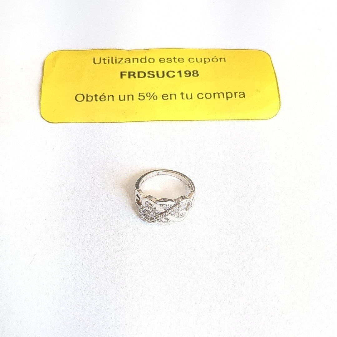 ANILLITO ORO BLANCO 14 K 6,80 GRMS (SEMINUEVO)