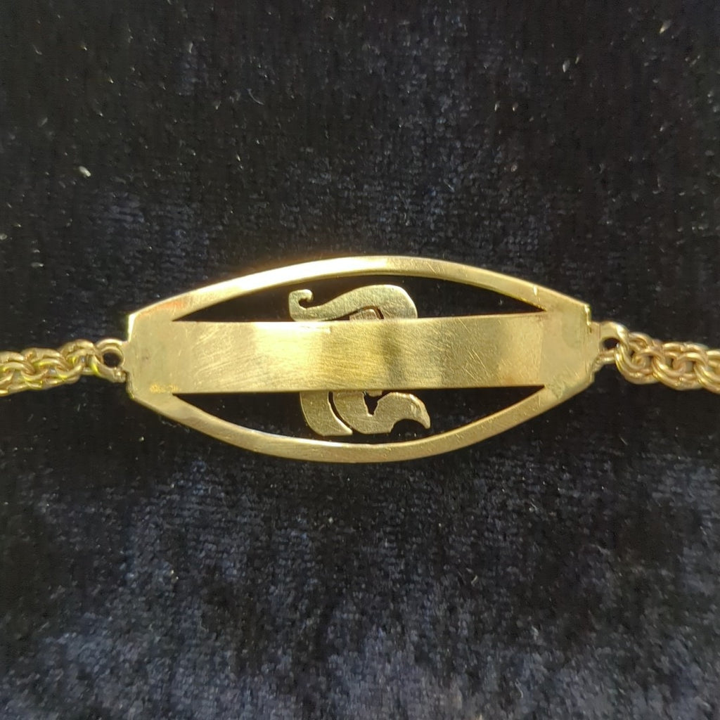 ESCLAVA ORO 10 K 5.9 GRMS (SEMINUEVO)