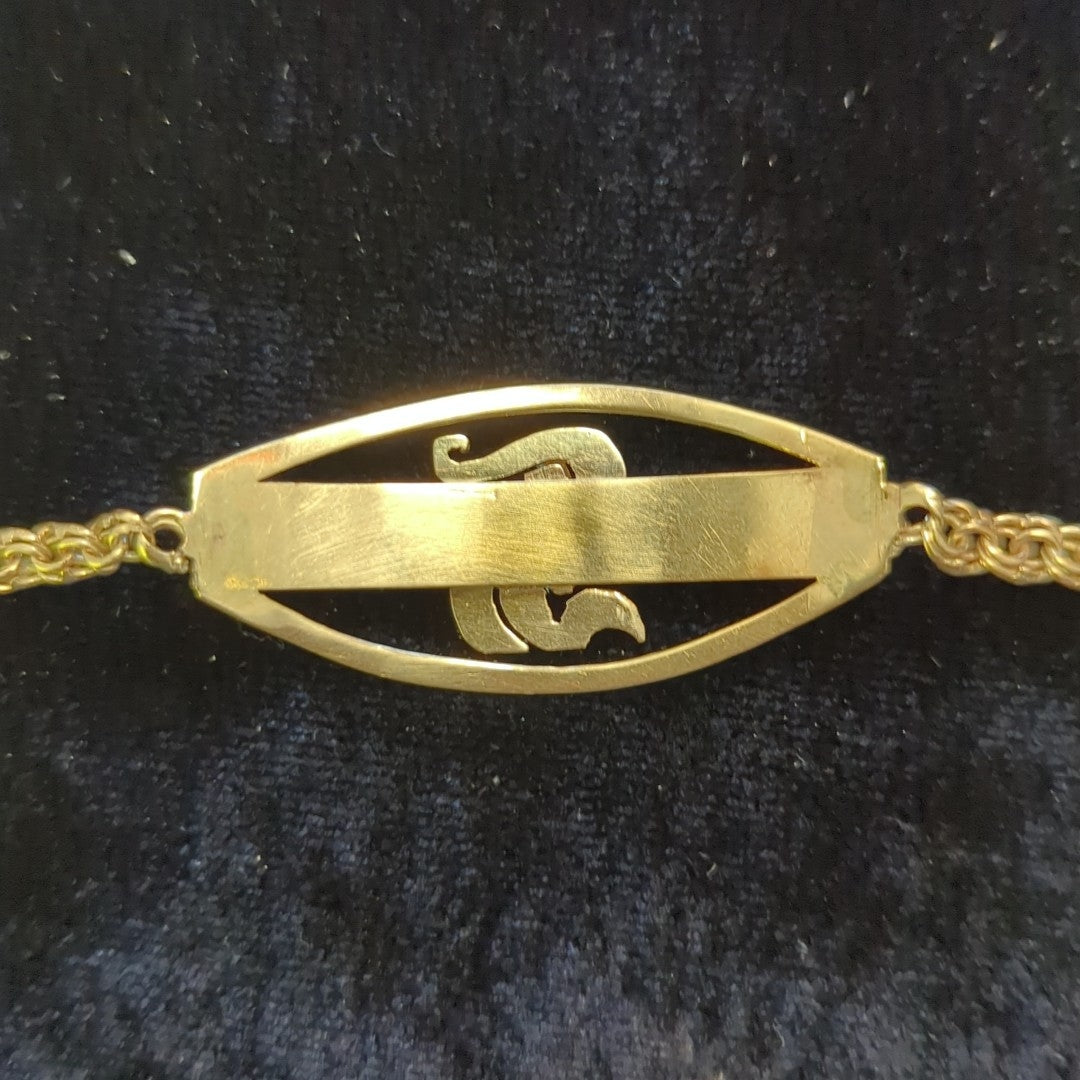ESCLAVA ORO 10 K 5.9 GRMS (SEMINUEVO)