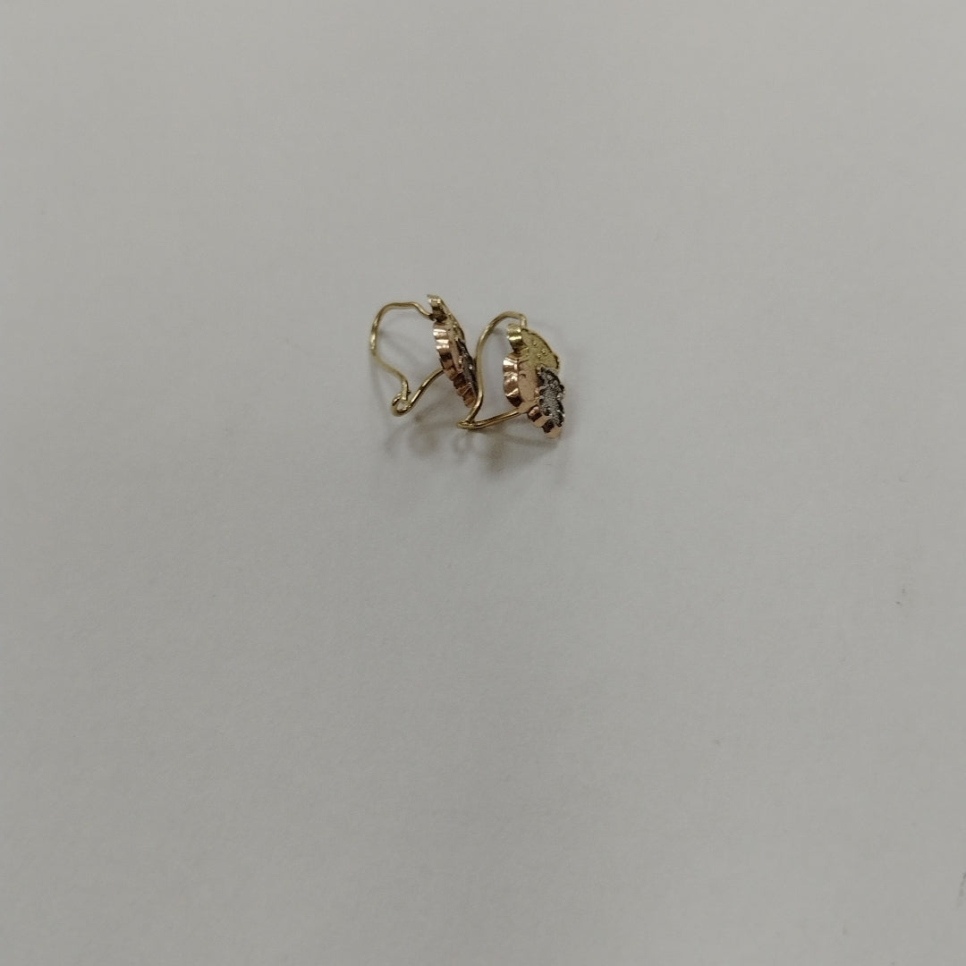 ARETES PAR ORO 10 K 0.7 GRMS (SEMINUEVO)