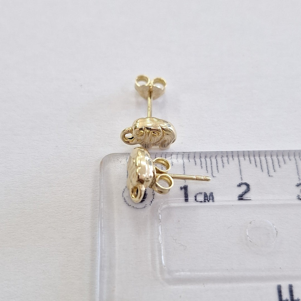 BROQUELES ORO 14K 1.1 (NUEVO)