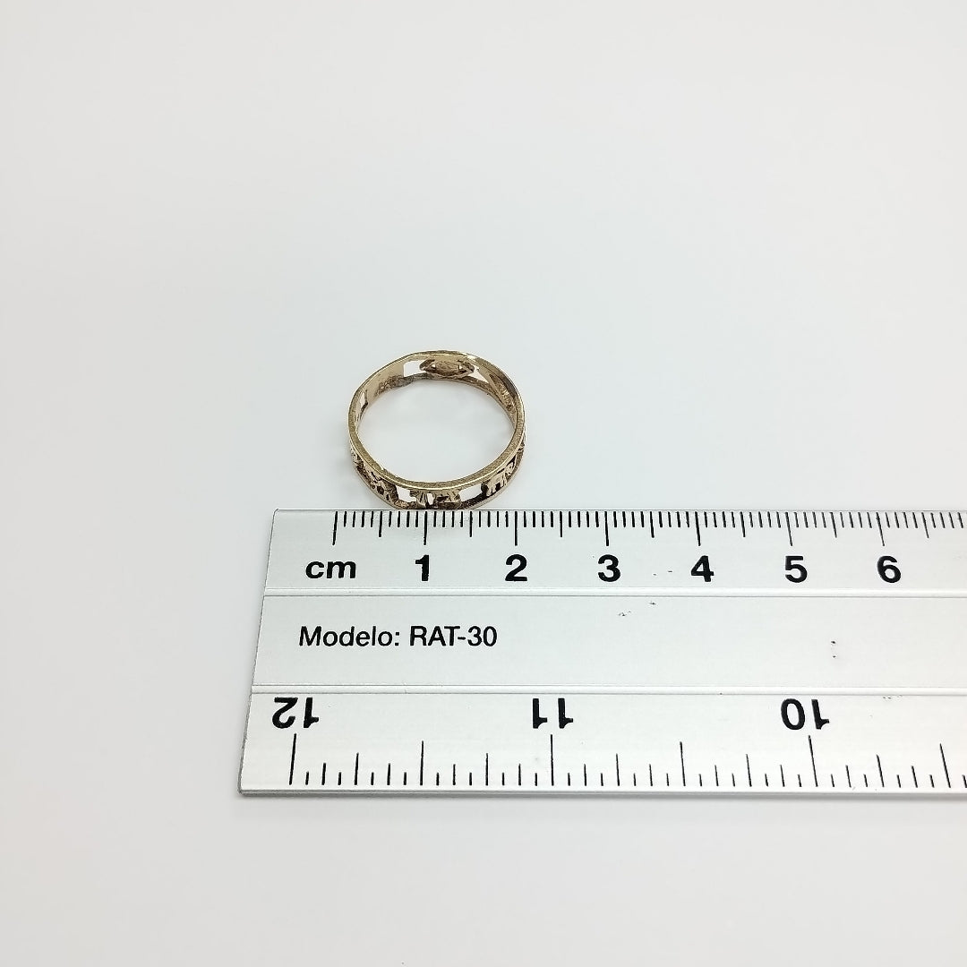 ANILLITO ORO 14 K 2.3 GRMS (SEMINUEVO)