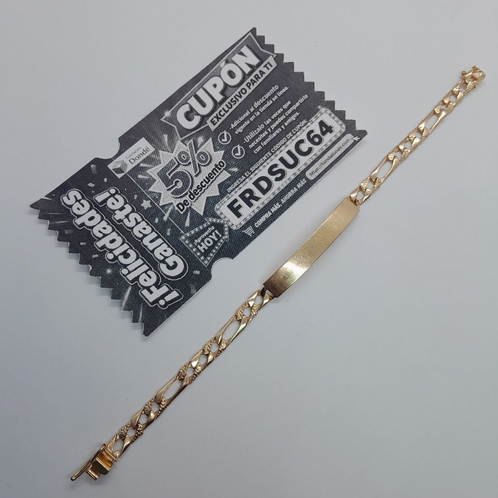 ESCLAVA ORO 10 K 9,20 GRMS (SEMINUEVO)
