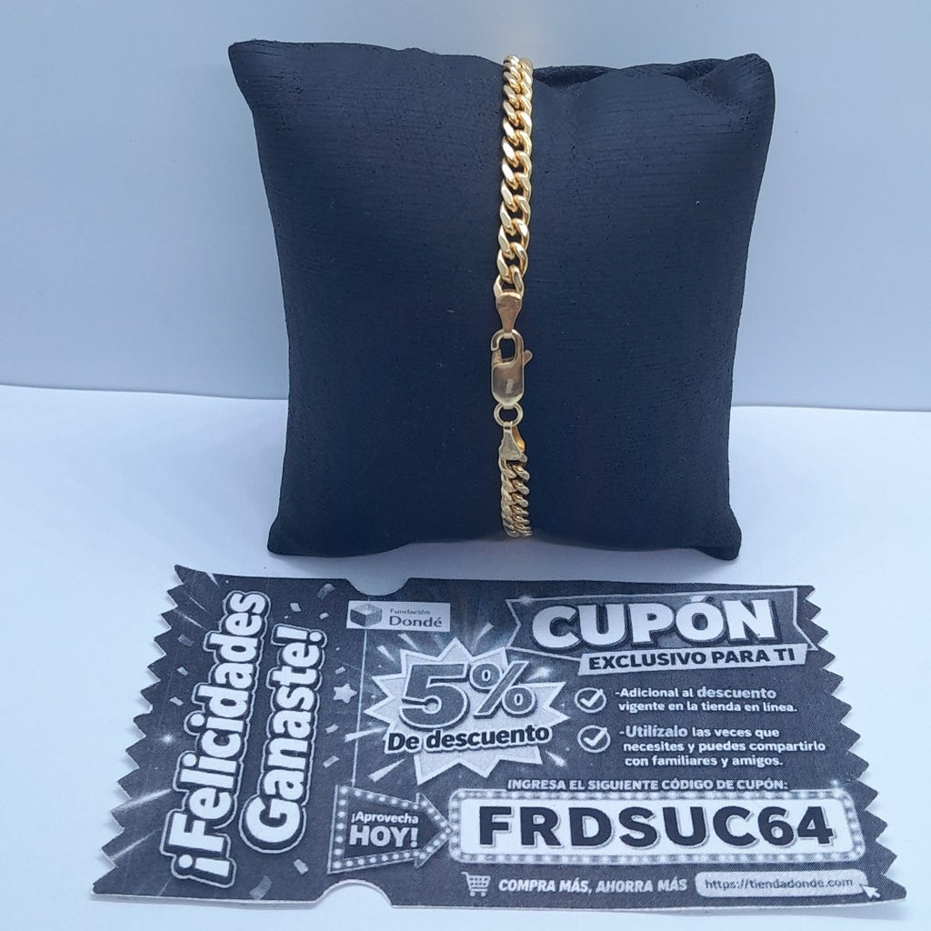 PULSERA ORO 14 K 4,60 GRMS (SEMINUEVO)
