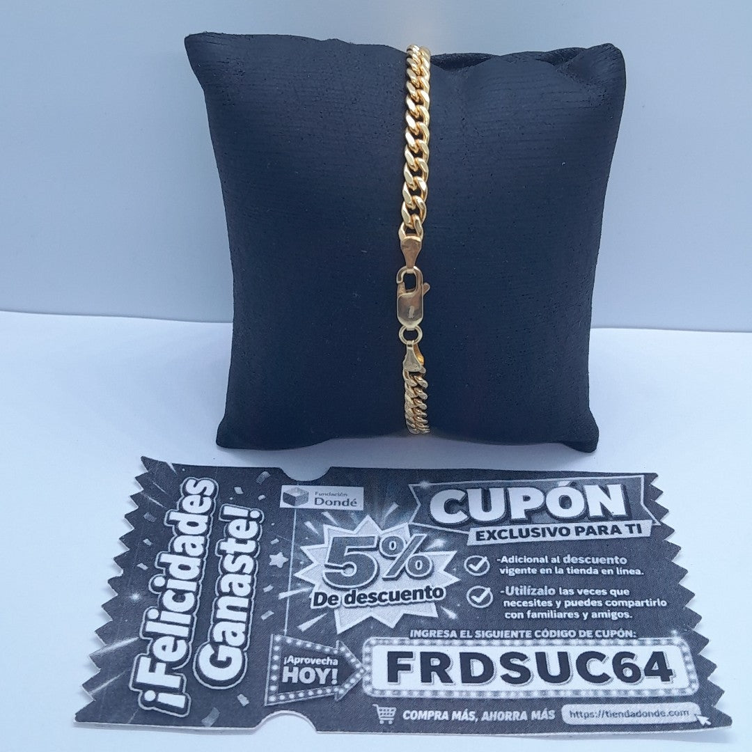 PULSERA ORO 14 K 4,60 GRMS (SEMINUEVO)