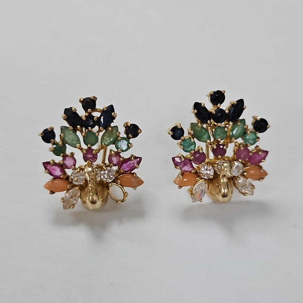 ARETES PAR ORO 10 K 7,50 GRMS (SEMINUEVO)
