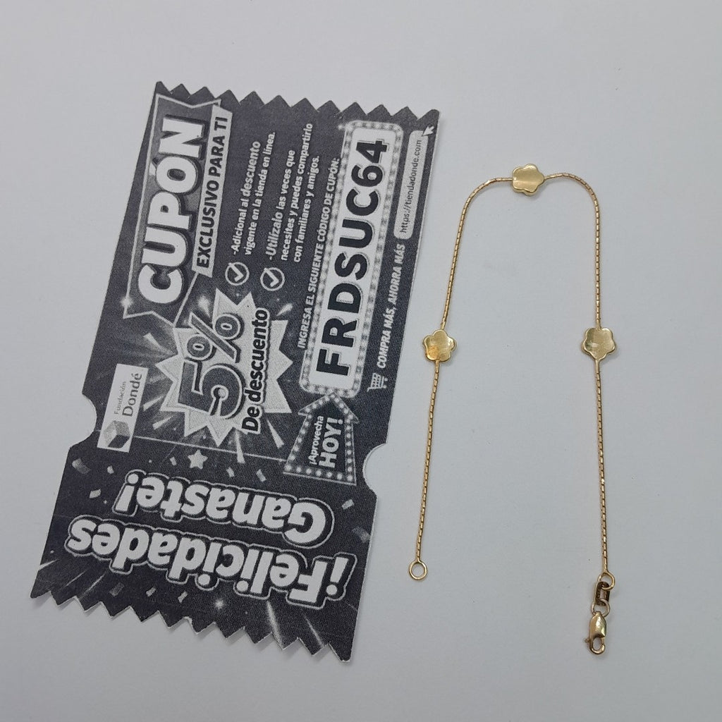 PULSERA ORO 14 K 1,70 GRMS (SEMINUEVO)