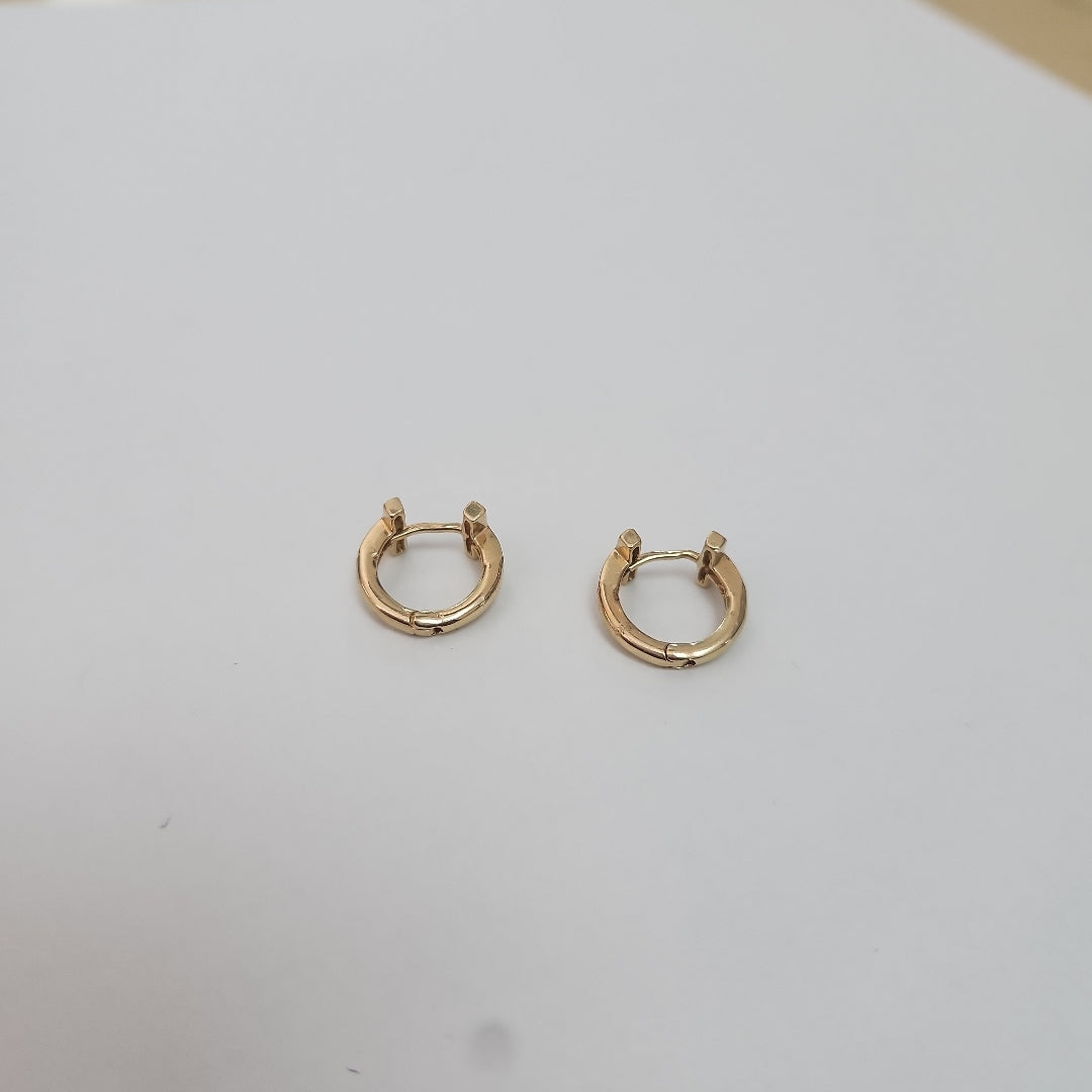 ARRACADAS PAR ORO 14 K 3,50 GRMS (SEMINUEVO)