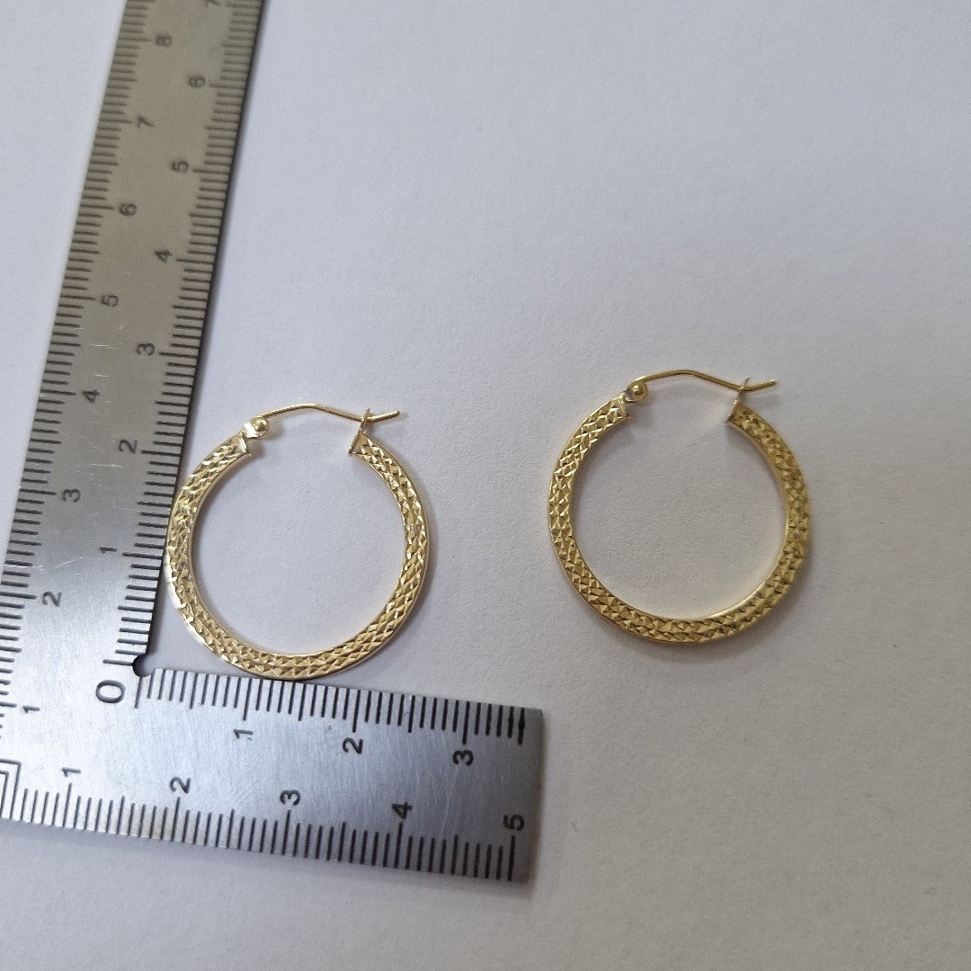 ARRACADAS PAR ORO 14 K 1.3 GRMS (SEMINUEVO)