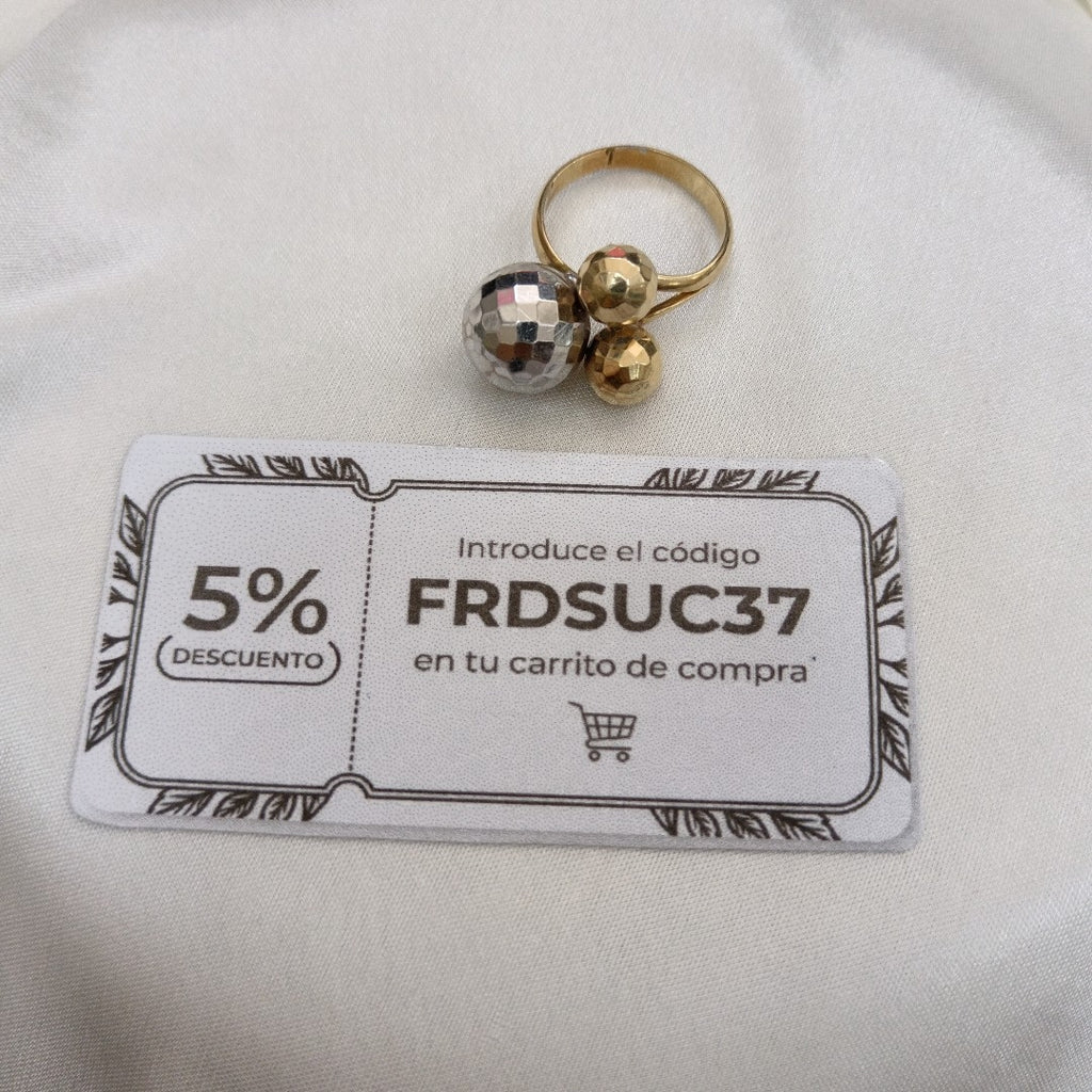 ANILLO ORO 14 K 5.5 GRMS (SEMINUEVO)