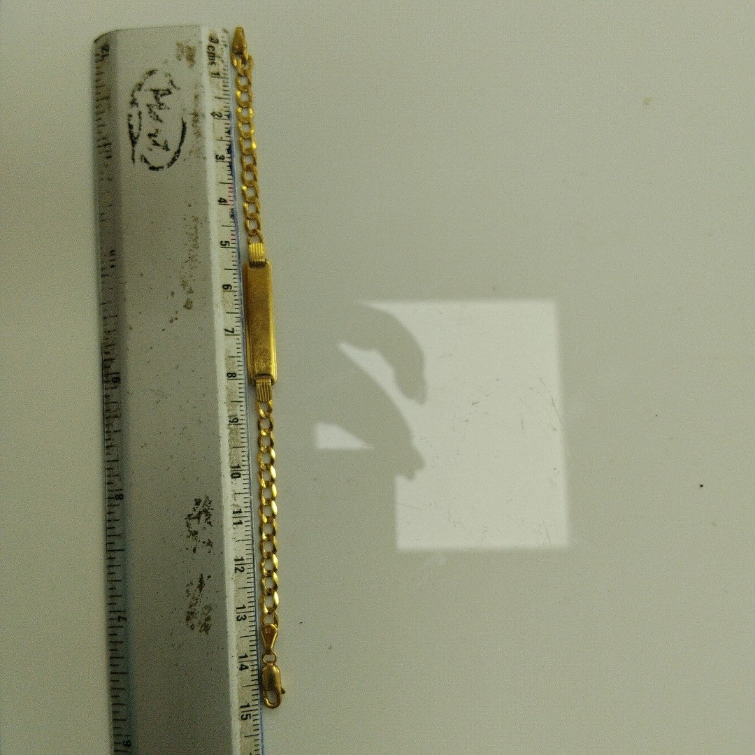 ESCLAVA ORO 14 K 4.2 GRMS (SEMINUEVO)
