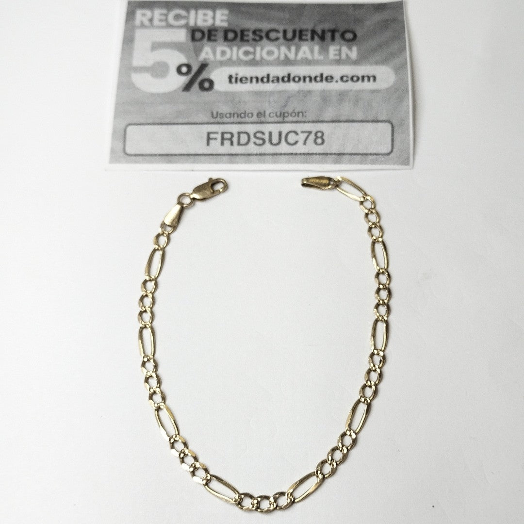 PULSERA ORO 14 K 3.9 GRMS (SEMINUEVO)