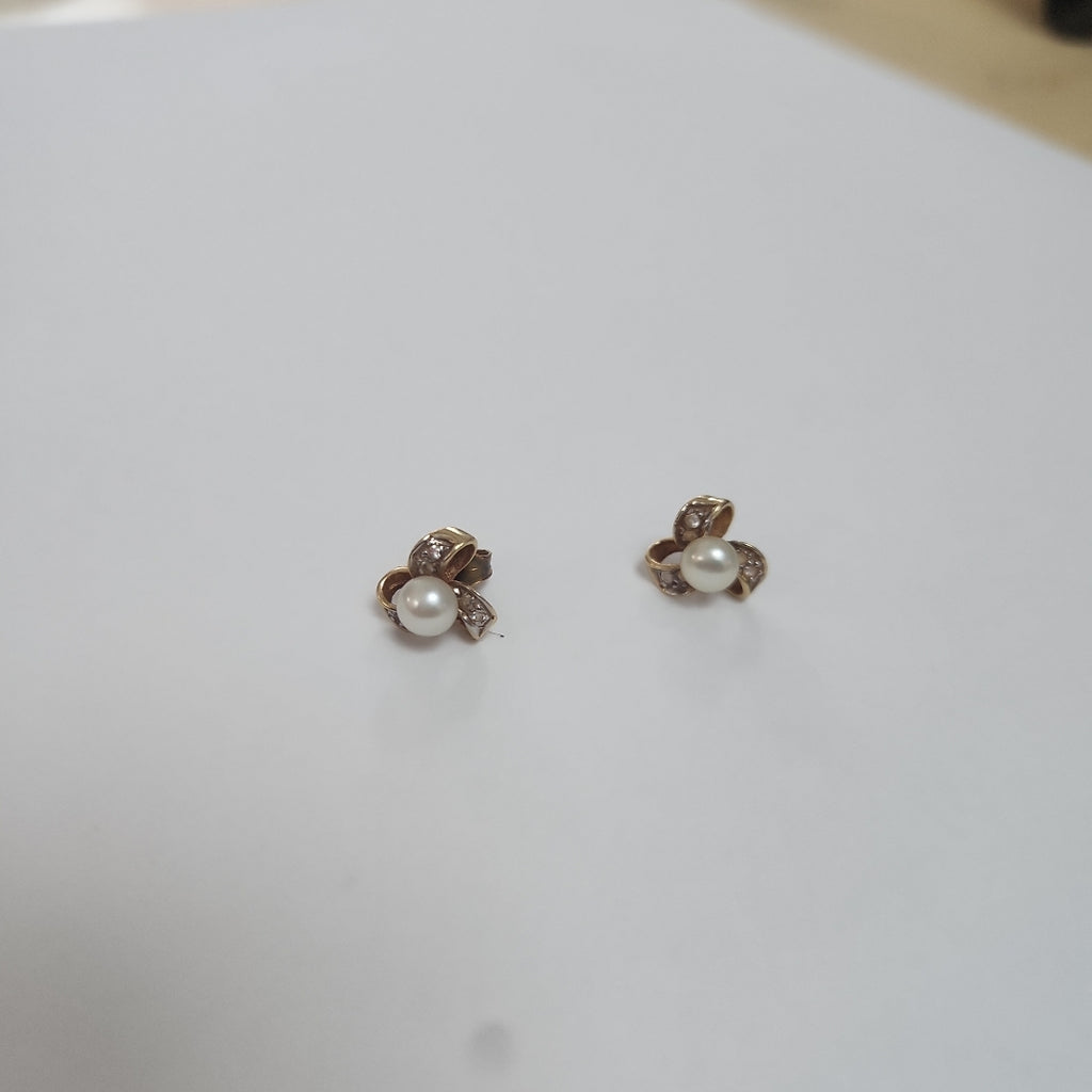 ARETES PAR ORO 14 K 2,10 GRMS (SEMINUEVO)