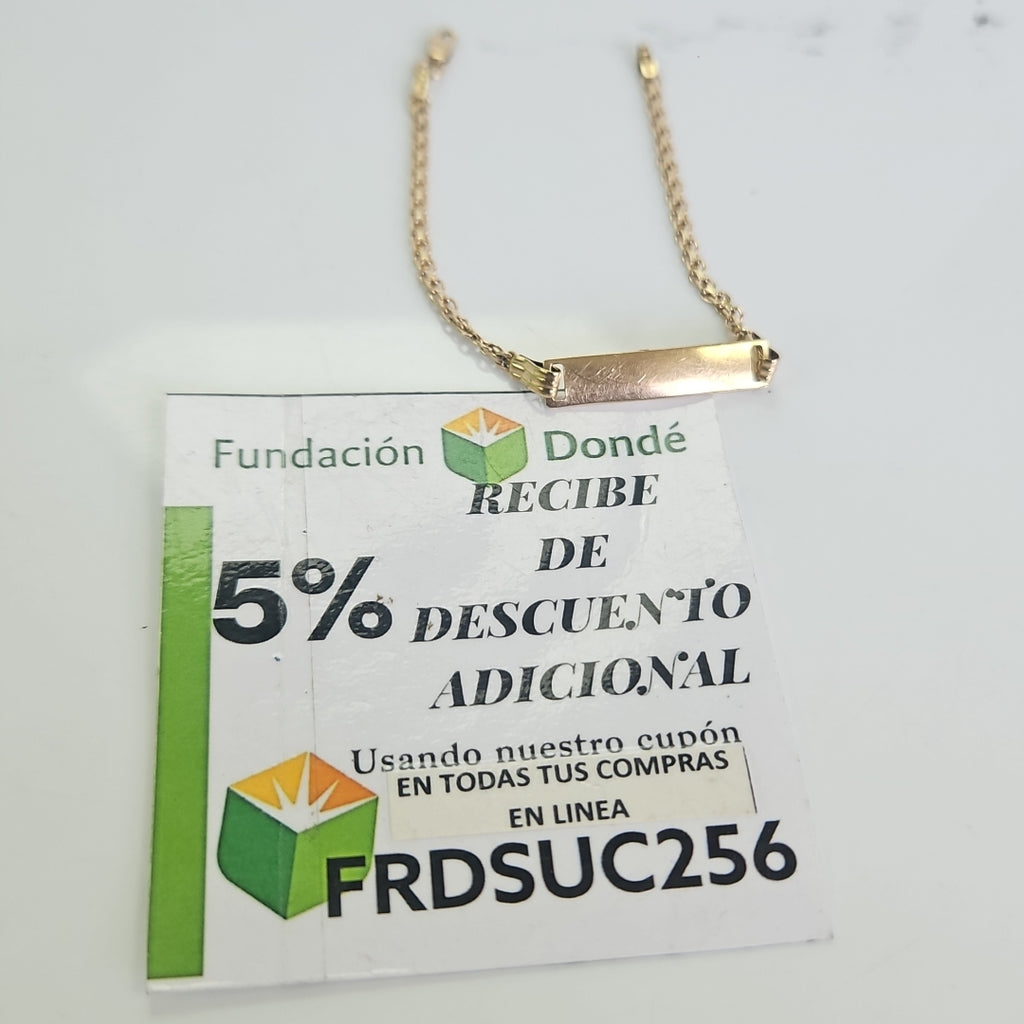 ESCLAVA ORO 10 K 2,10 GRMS (SEMINUEVO)