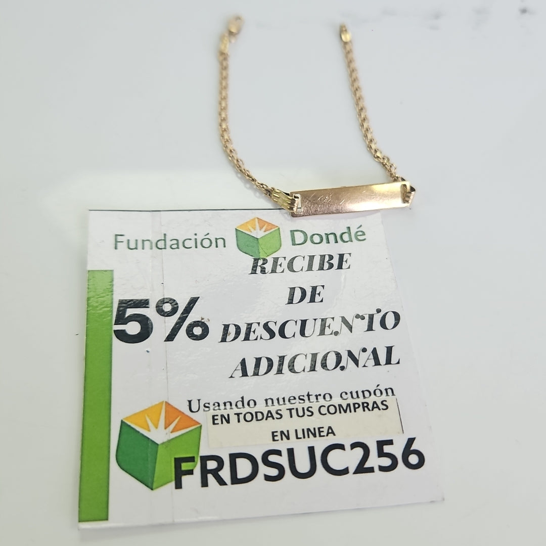 ESCLAVA ORO 10 K 2,10 GRMS (SEMINUEVO)