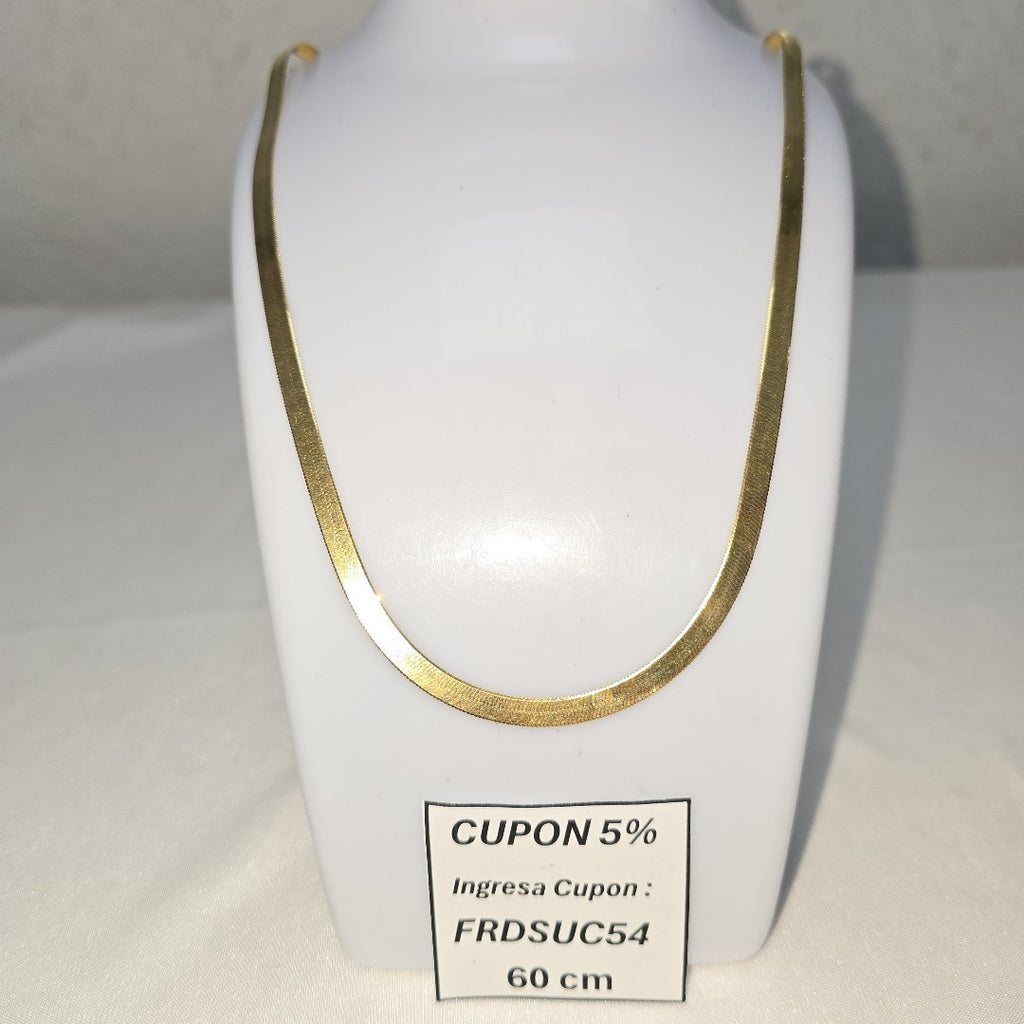 GARGANTILLA ORO 14 K 11.5 GRMS (SEMINUEVO)