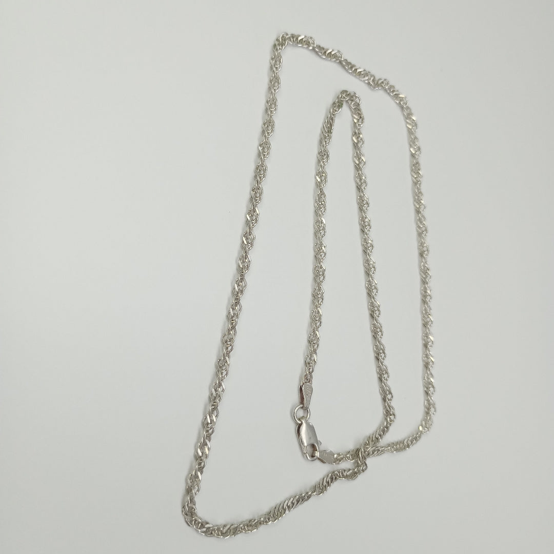 CADENA PLATA 6.7 GRMS (SEMINUEVO)
