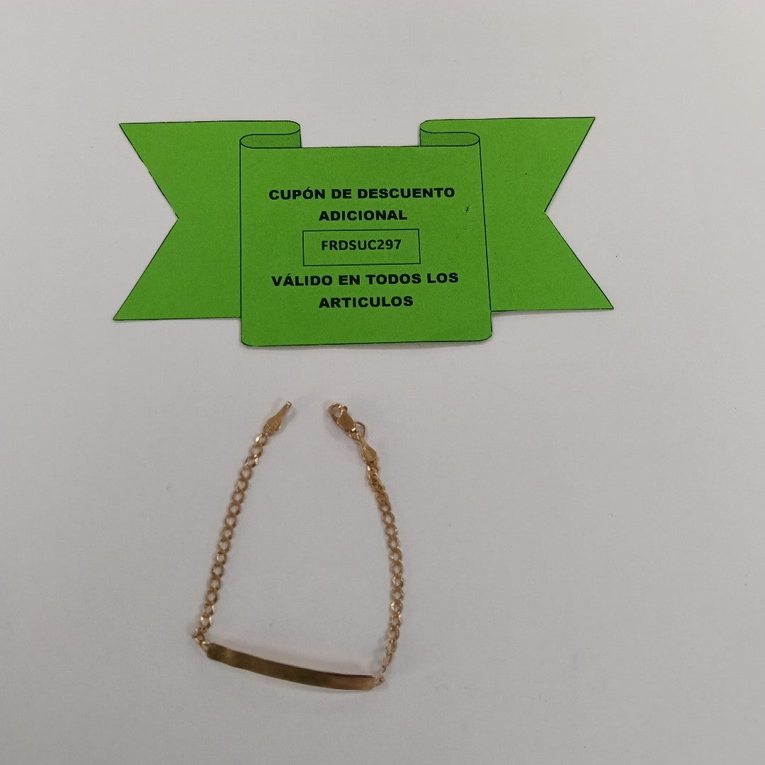 ESCLAVA ORO 10 K 2,10 GRMS (SEMINUEVO)