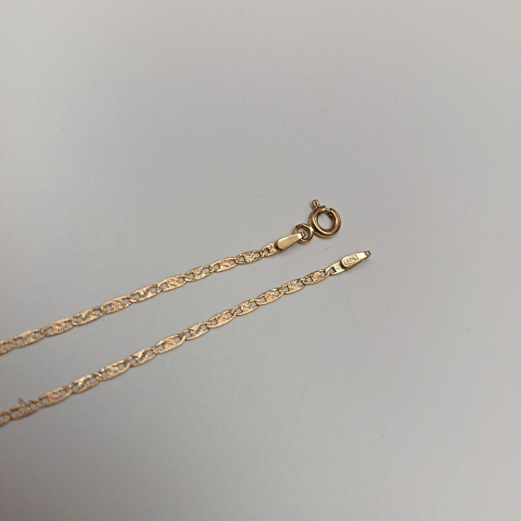 PULSERA ORO COMBINADO 14 K 1,10 GRMS (SEMINUEVO)