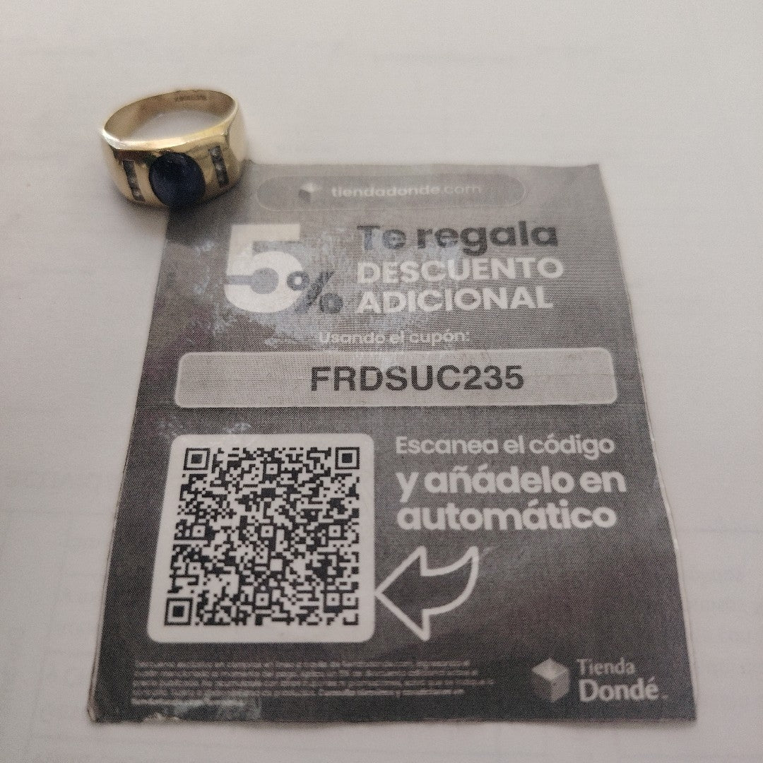 ANILLO ORO 10 K 7 GRMS (SEMINUEVO)