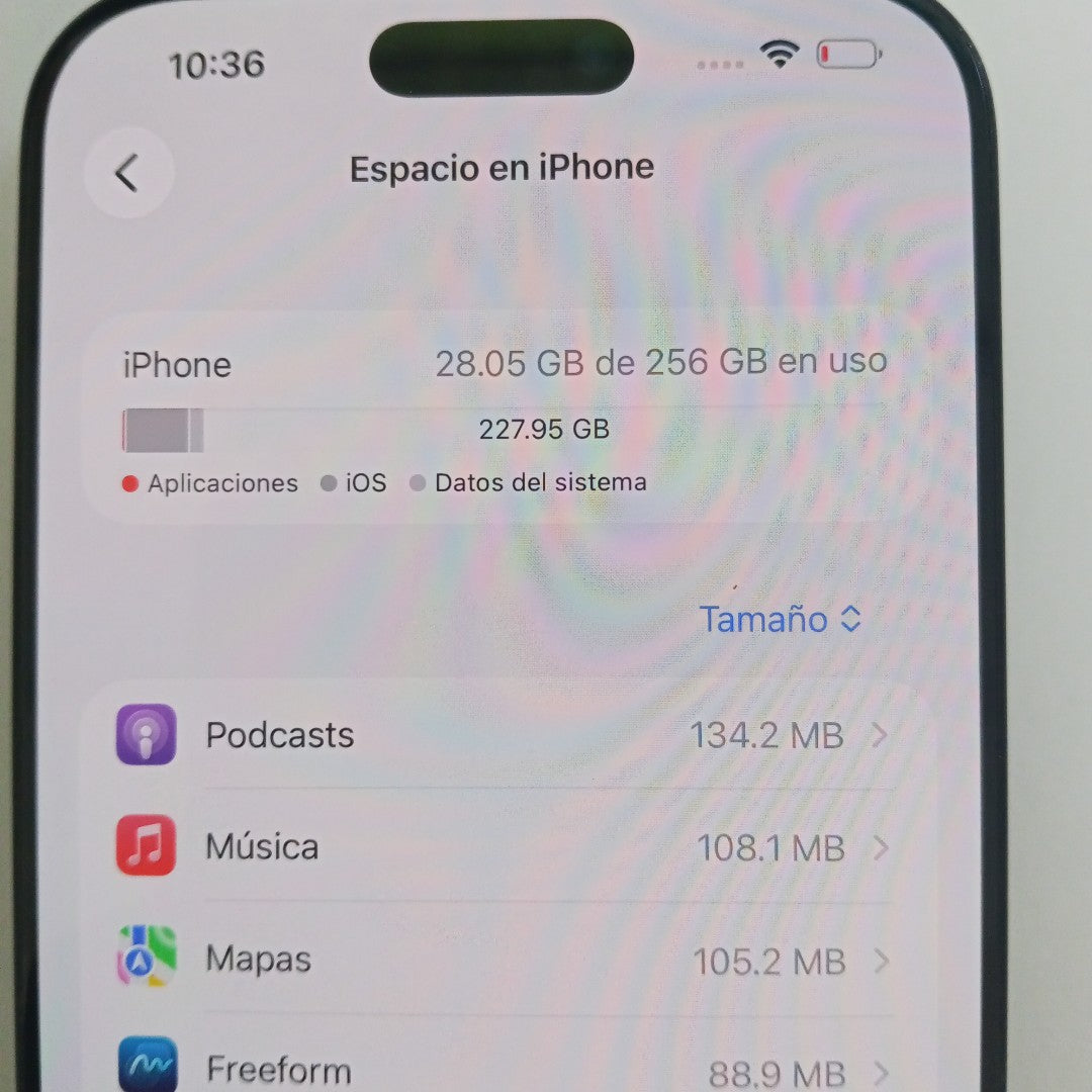 CELULAR APPLE IPHONE 16 PRO MAX A3295 (2024) 256 GB 8 GB RAM (SEMINUEVO)