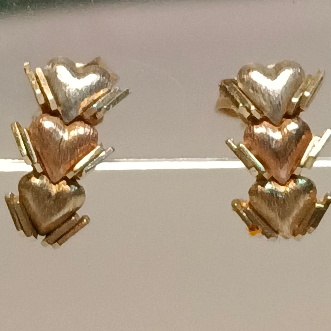 BROQUELES PAR ORO 14 K 1.7 GRMS (SEMINUEVO)