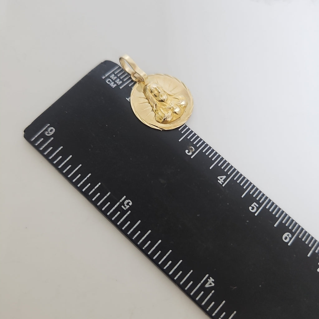 MEDALLA RELIGIOSA ORO 10 K 1,20 GRMS (SEMINUEVO)